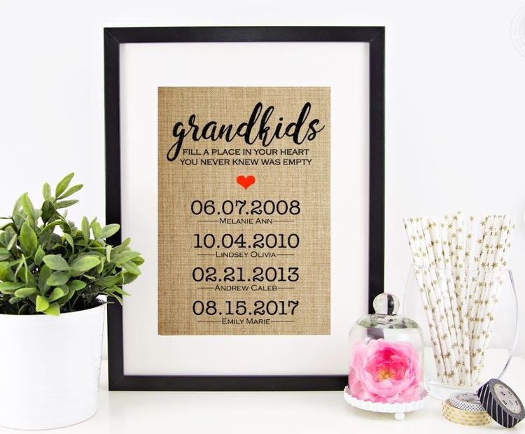 Personalized Gift from Grandkids