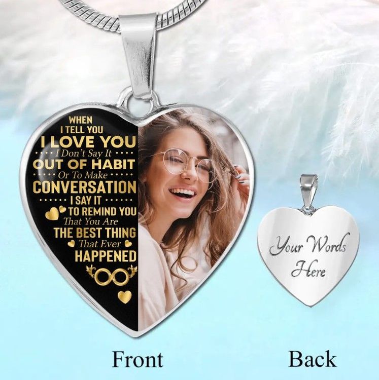 medium Personalized Heart Necklace 07bf1ca251