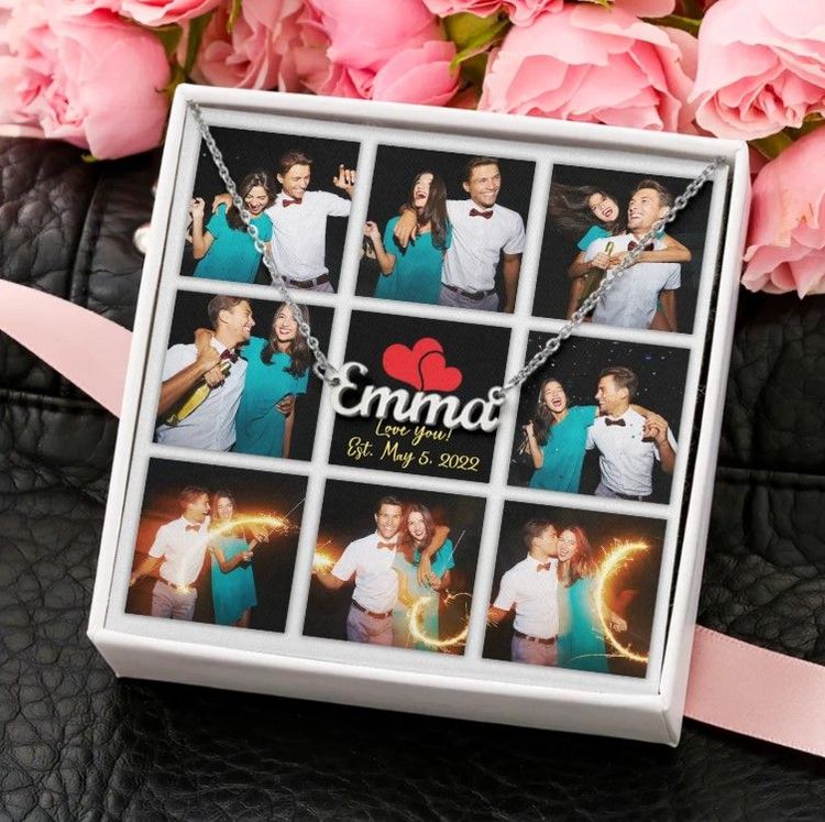 Buy Personalized Gifts For Boyfriend Girlfriend Birthday, Custom Picture  Crystal Frames Christmas Engagement Wedding Anniversary Unique Gift For Her  Wife Women Girlfriends Romantic His And Hers Gifts Online at desertcartINDIA