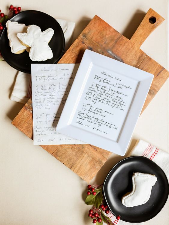 Personalized Recipe Plate