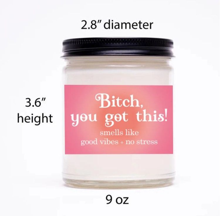 Personalized Scented Candle For Art Lover