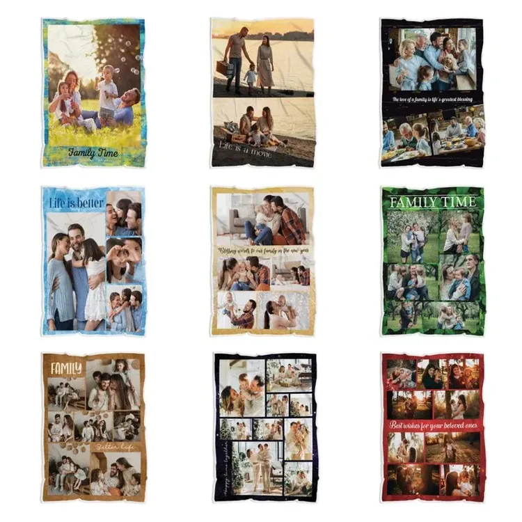 Personalized Upload Photo Blanket
