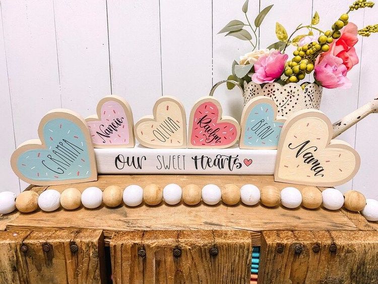 Personalized Valentine Heart Cookie