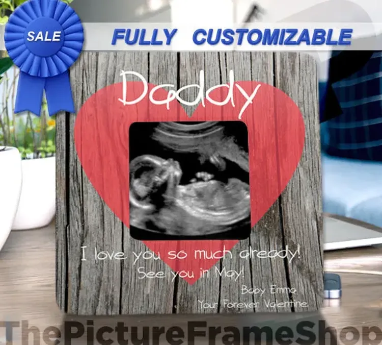 Personalized Valentine Photo Frame
