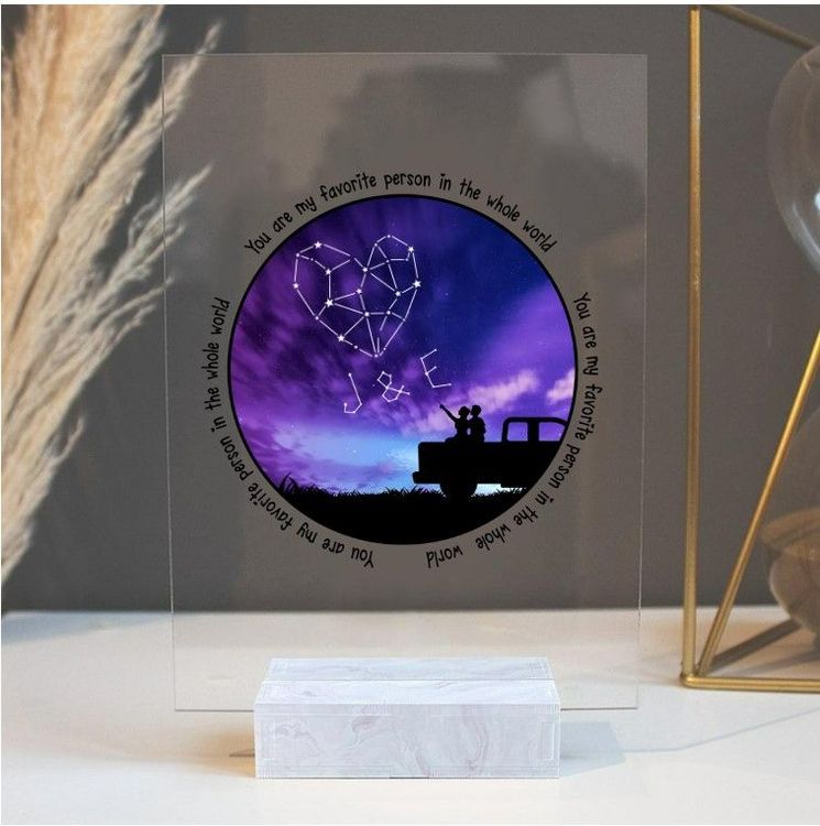 Customized Name Acrylic Plaque