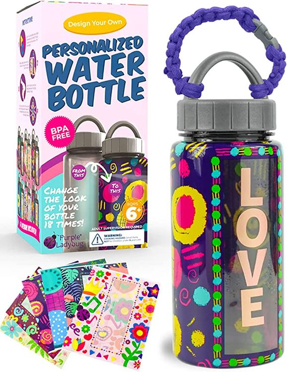  YOFUN Decorate Your Own Water Bottle with 11 Sheets of