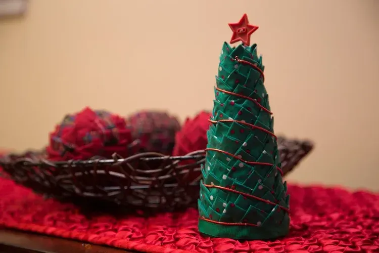 Quilted Mini Tabletop Trees