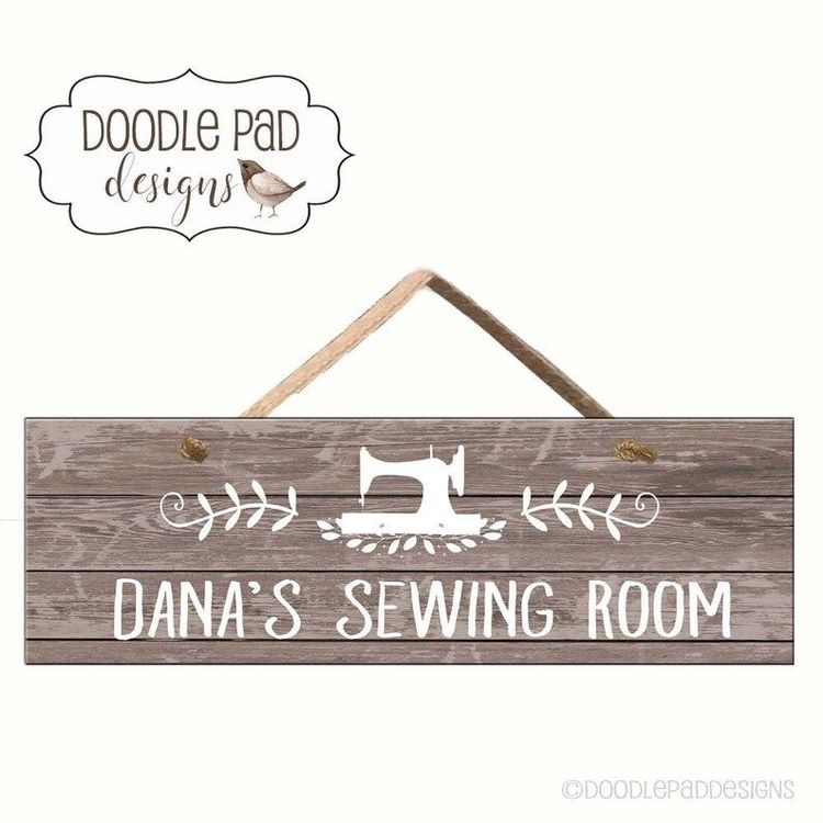 Personalized Sewing Room Sign Quilting Decor Sewer Gifts Sewing Custom  Metal Sign - Custom Laser Cut Metal Art & Signs, Gift & Home Decor