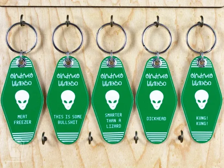 Resident Alien Keychain