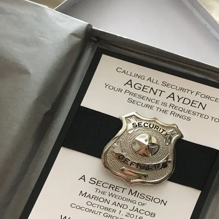 Ring Bearer Invitation