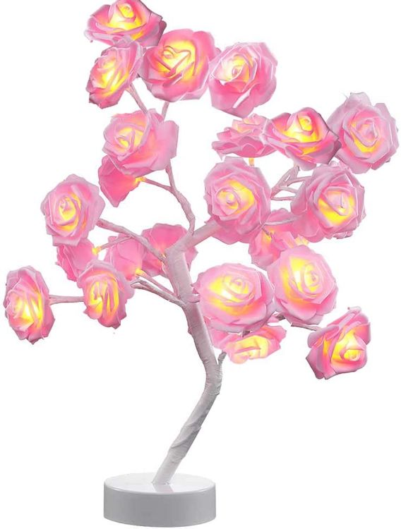 Rose Flower Tree Lamp