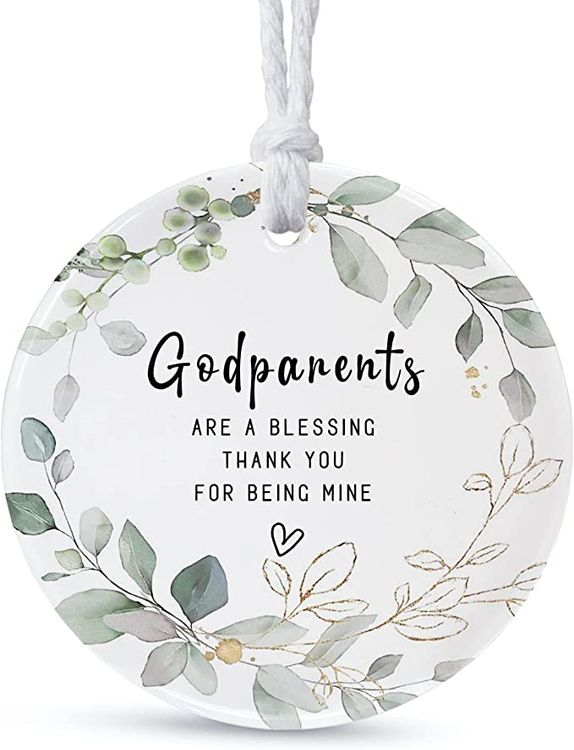 Round Ceramic Ornament Keepsake