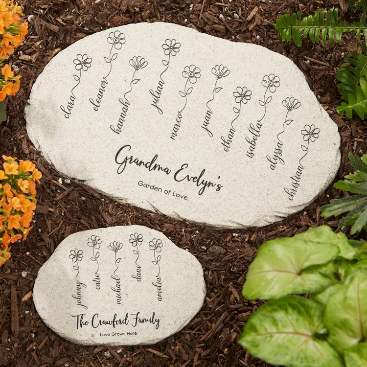 Round Garden Stone