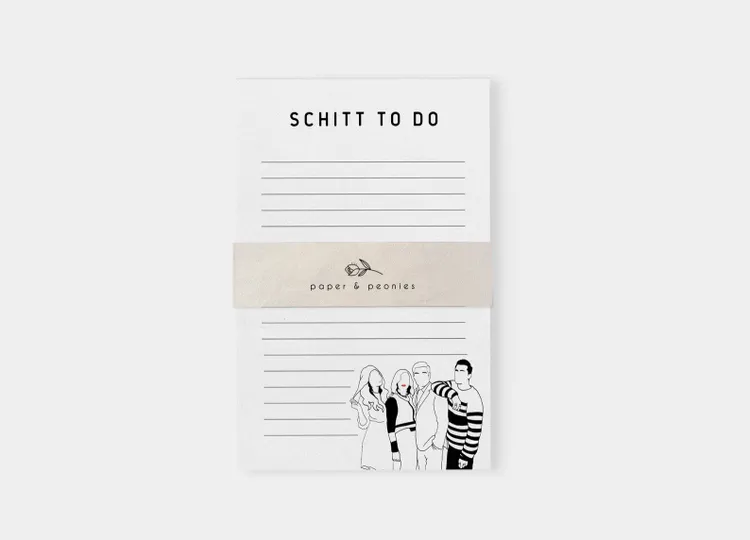 Schitts Creek Notepad