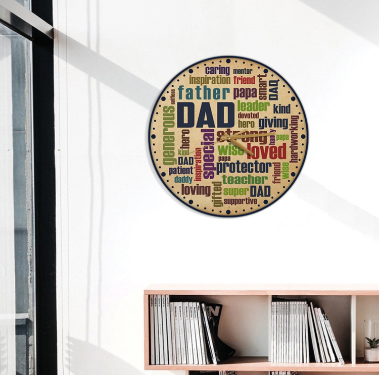 Wall Art Home Decor Clock