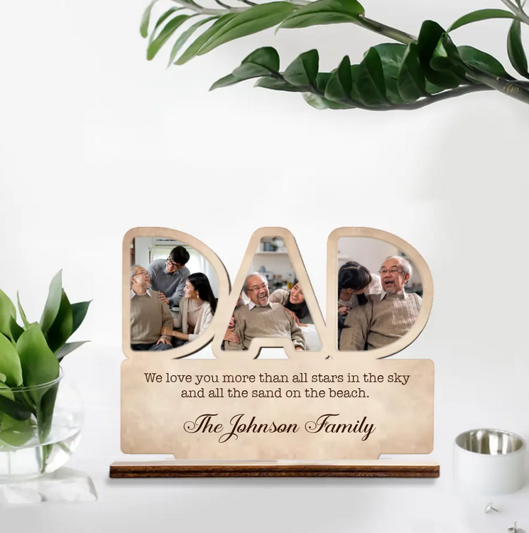 Personalized Custom Wooden 3 Layers Plaque