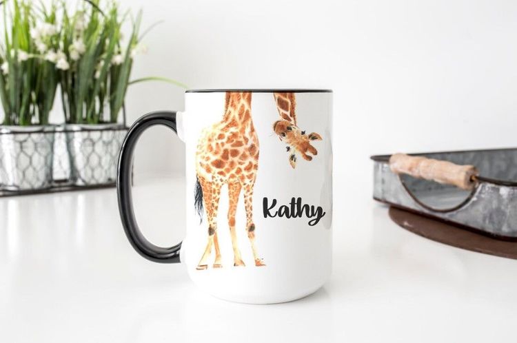 Personalized Peace Love Giraffe Gs-Cl-Dt1304 Tumbler – Love Mine Gifts