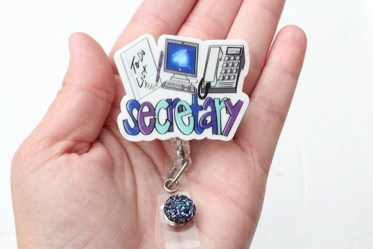 Secretary Badge Reel