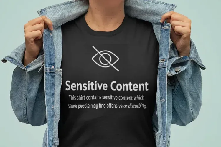 Sensitive Content T-shirt