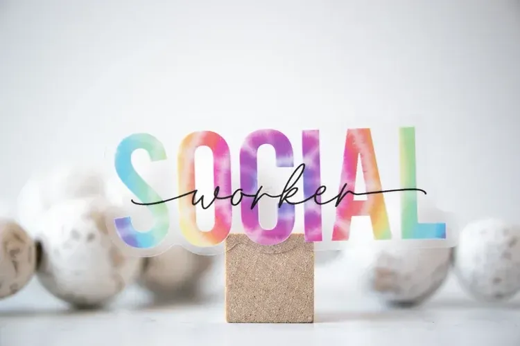Social Worker Decal