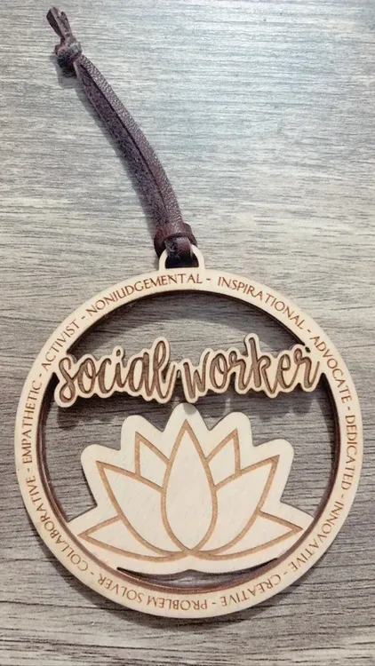 Social Worker Ornament