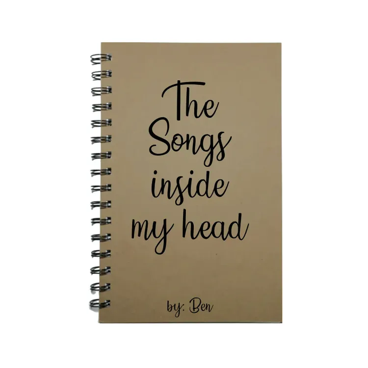 Song Writer Gift Notebook