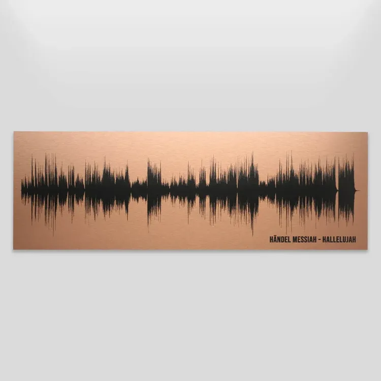 Sound wave art