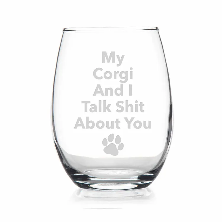 Stemless Wine Glass