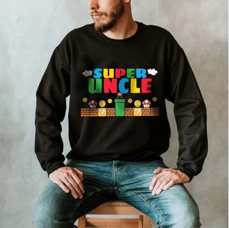 Personalized Super Uncle Sweatshirt