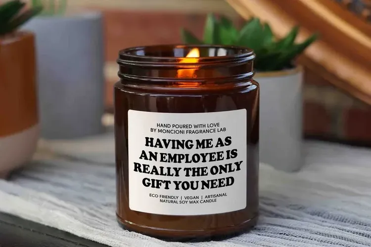 Funny Boss Men Candle