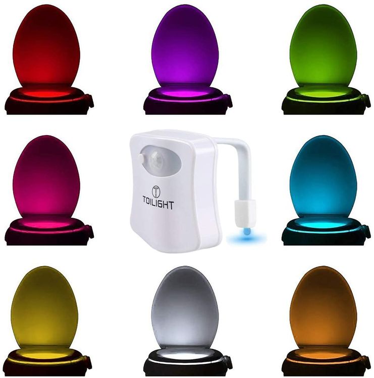 Ailun Toilet Night Light installation instruction(16 Colors) 