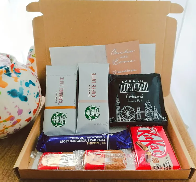 Coffee Gift Basket/coffee Lover Gift Box/coffee Gift Box/starbucks