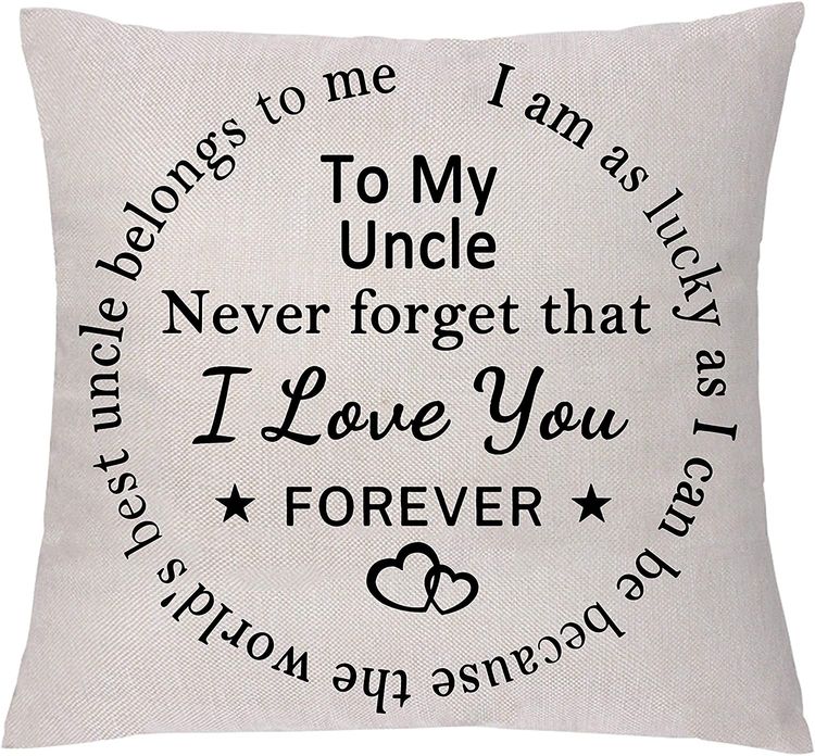 Uncle Throw Pillowcases