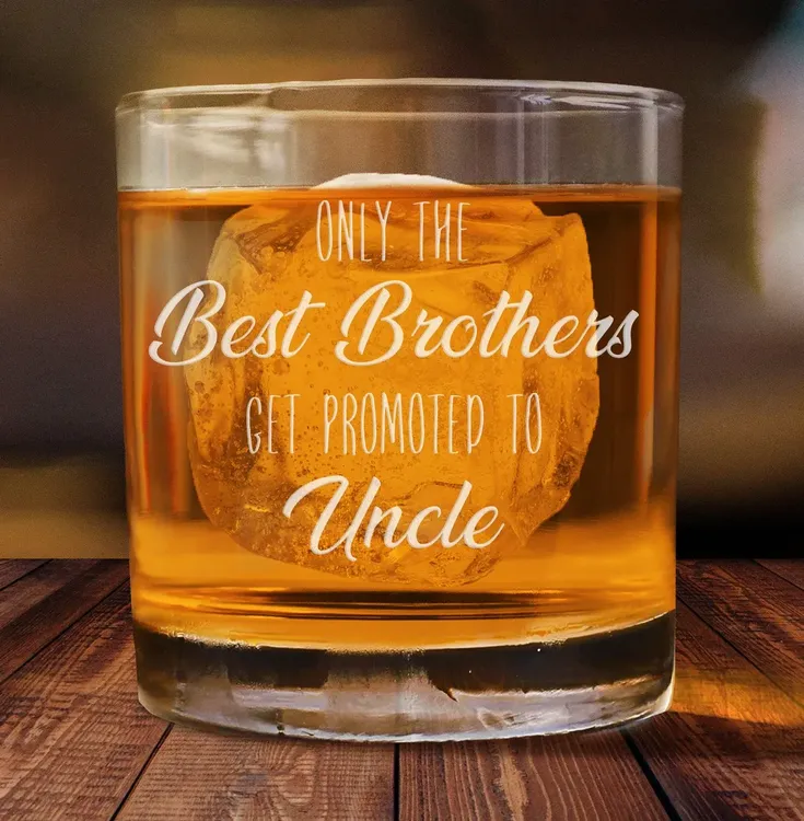 Uncle Whiskey Glass