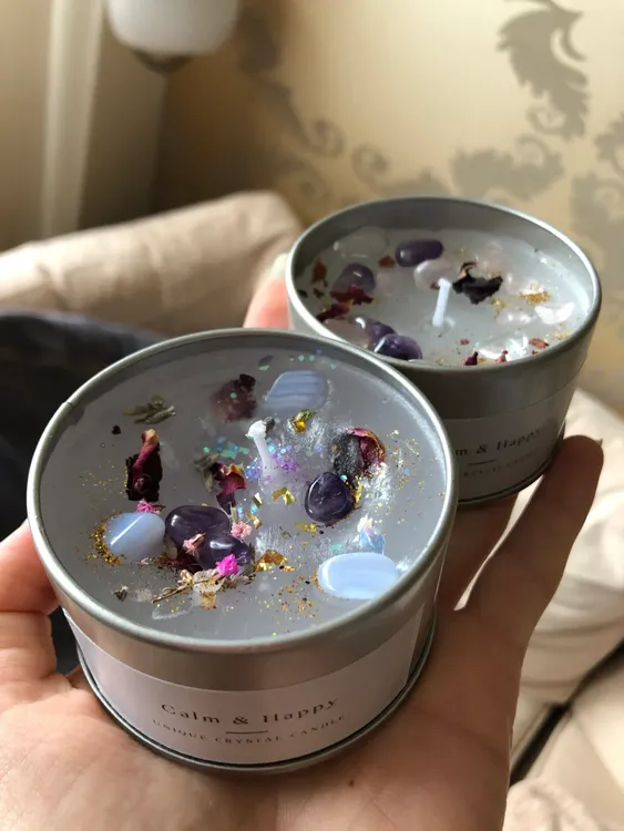Unique Crystal Candle