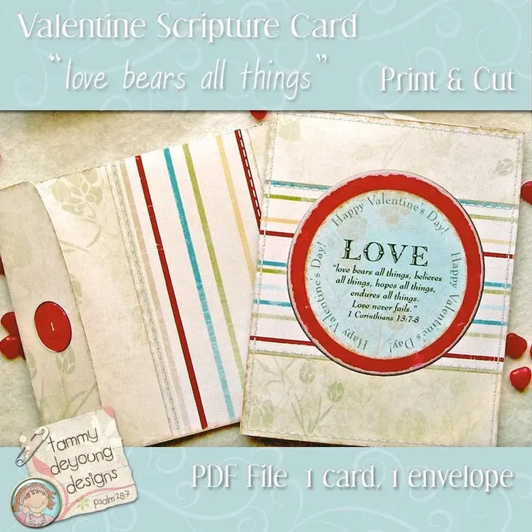 Valentine Scripture Cards