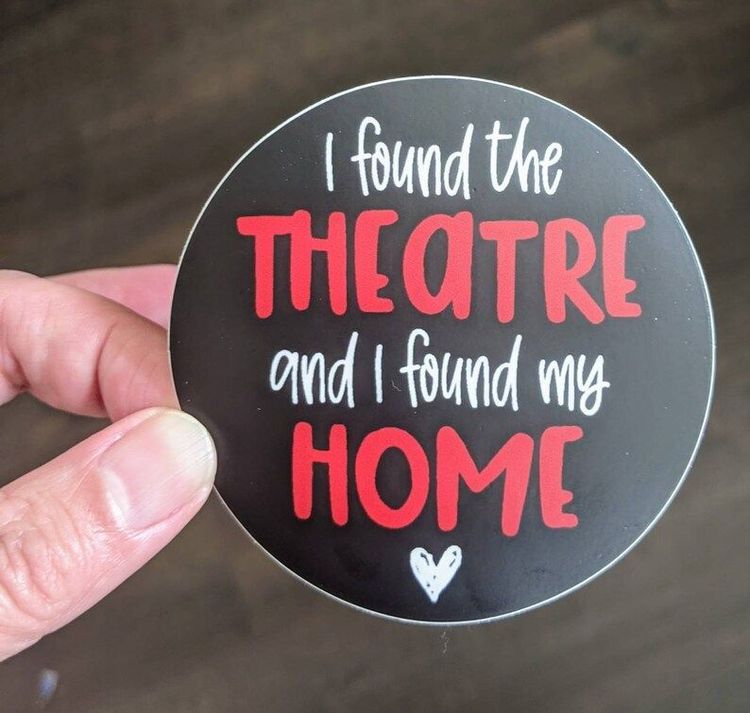 Vinyl Theatre Sticker