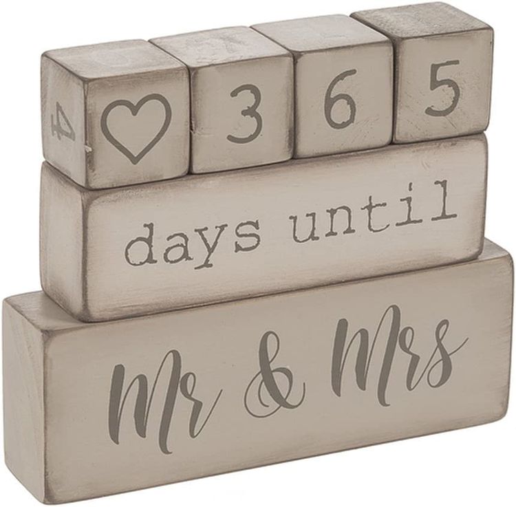 Wedding Day Countdown Calendar