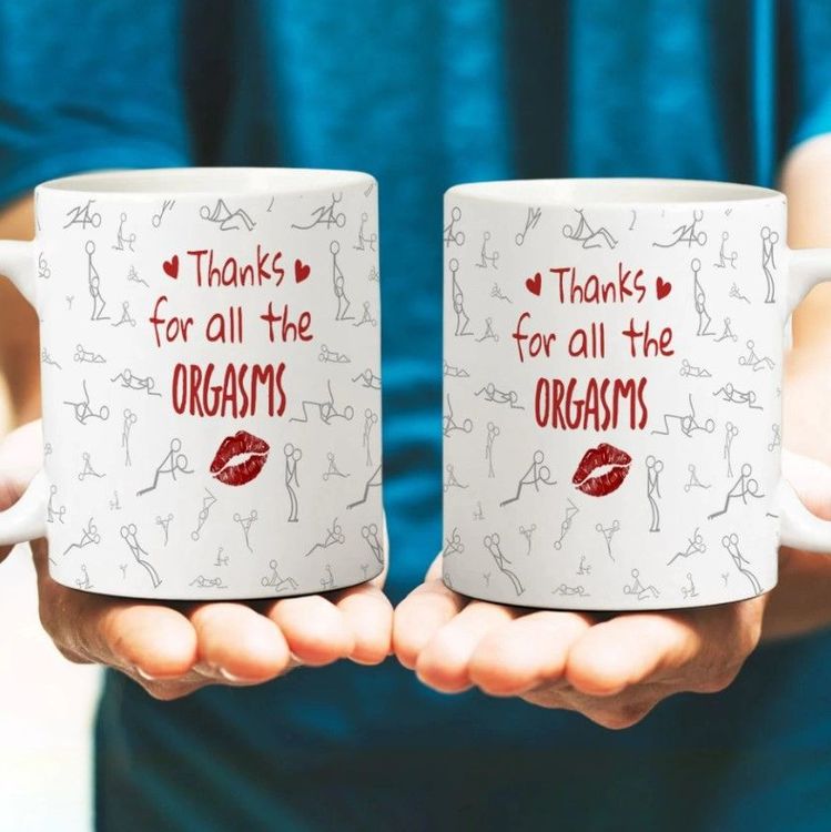 Personalized Fiance Gift For Him Gifts Boyfriend Anniversary Gifts F, Best  Husband Gifts Man Thanks For All The Orgasms BF Valentines Cup