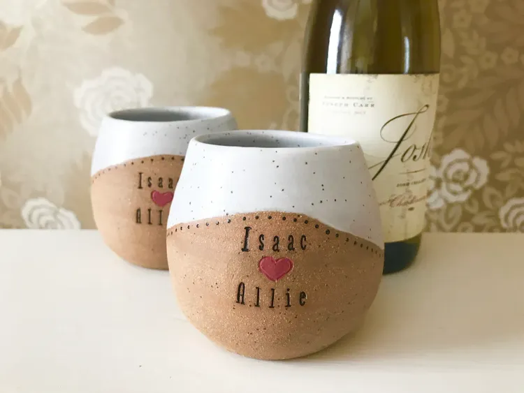 Wine Cups with Names