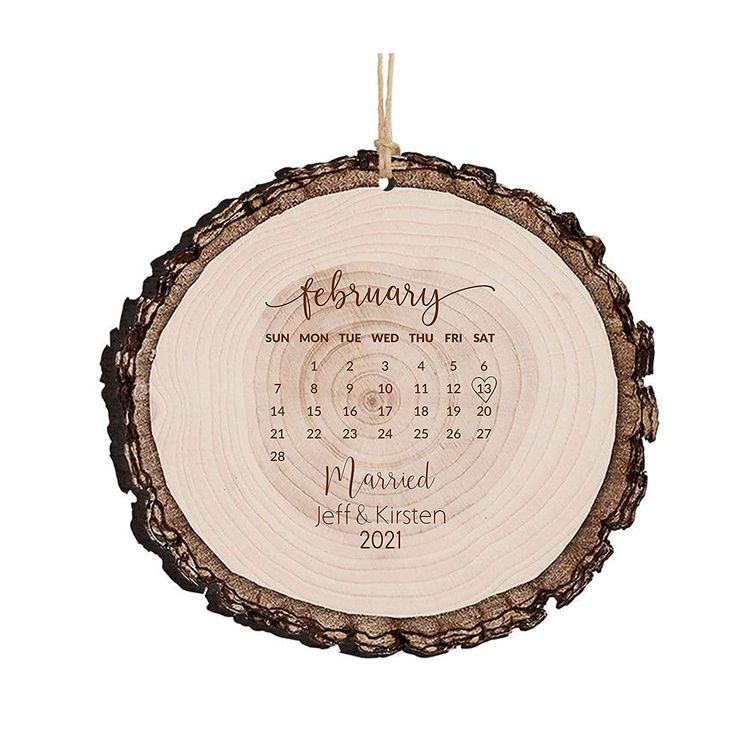 Wood Log Ornament