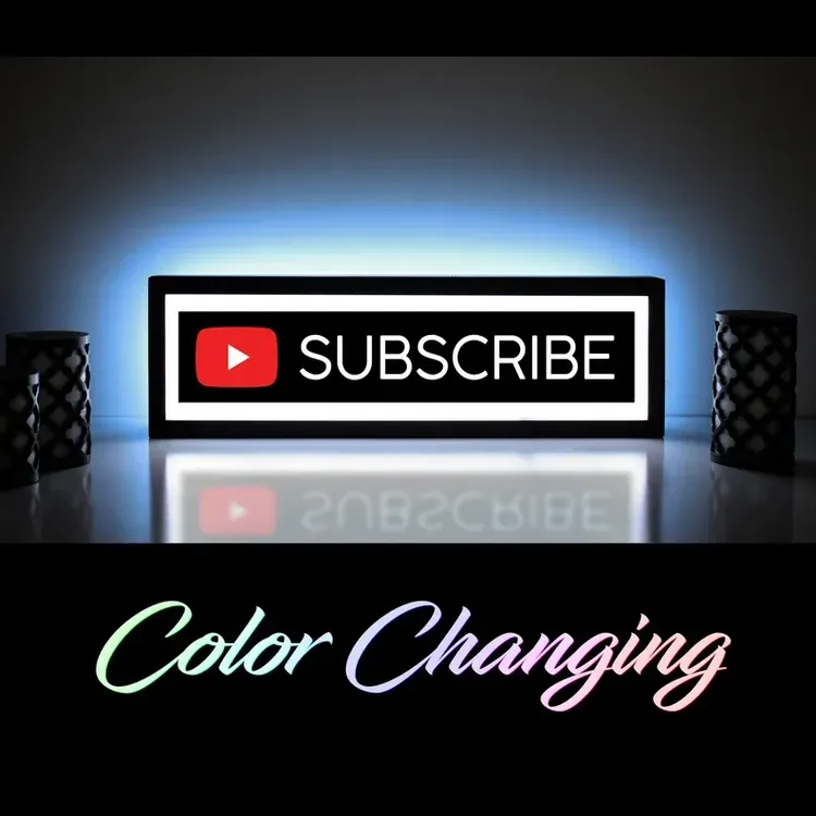 YouTube Subscribe Sign