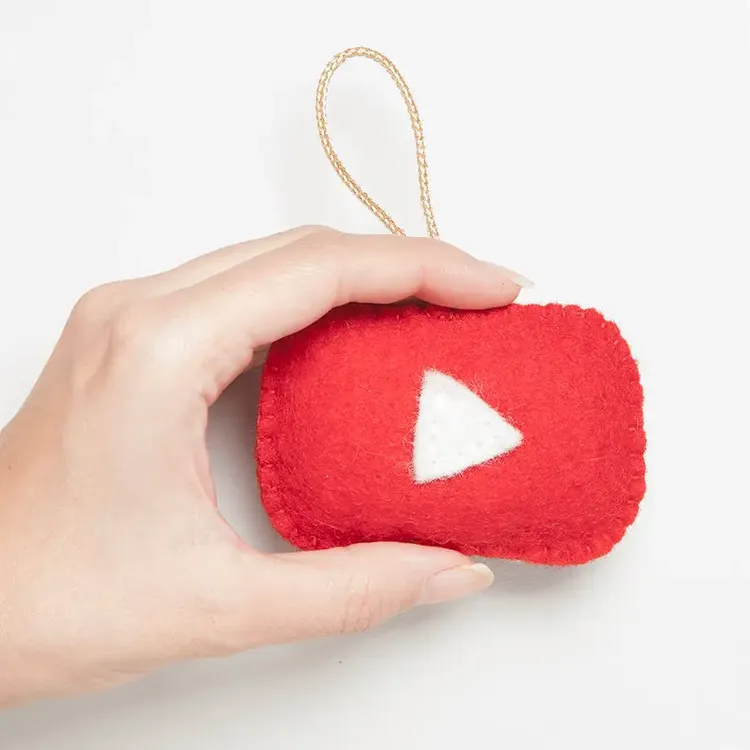 Youtube Christmas Ornament