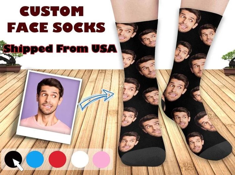 Custom Socks with Face
