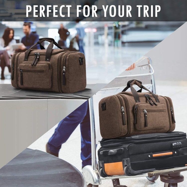 Toupons Canvas Travel Bag