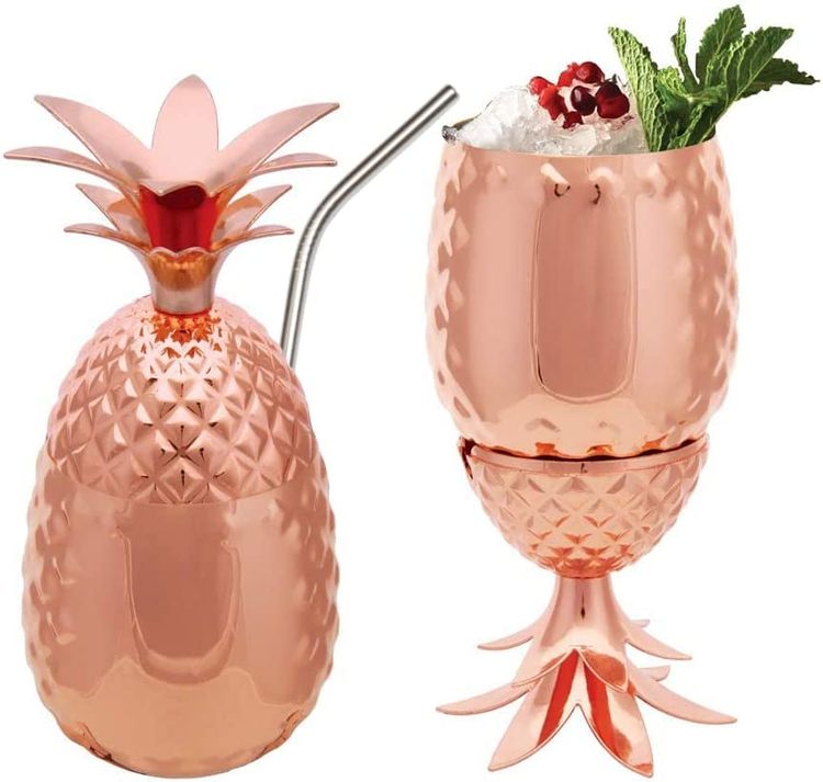 Cocktail Bar Pineapple Tumbler Mug Cup