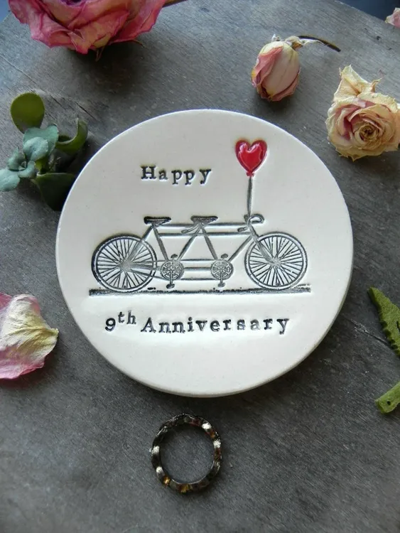 Bicycle Love Plate