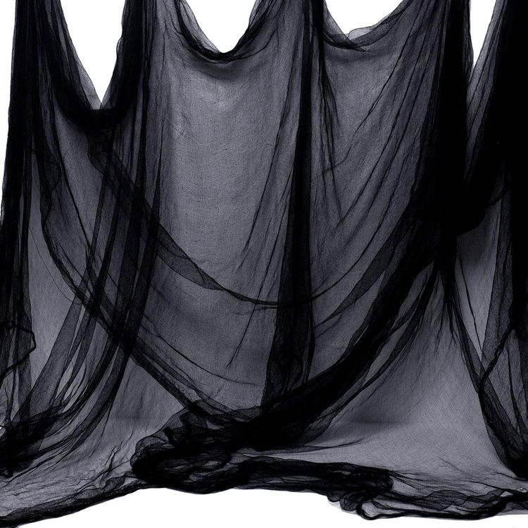 Whaline Halloween Black Creepy Cloth