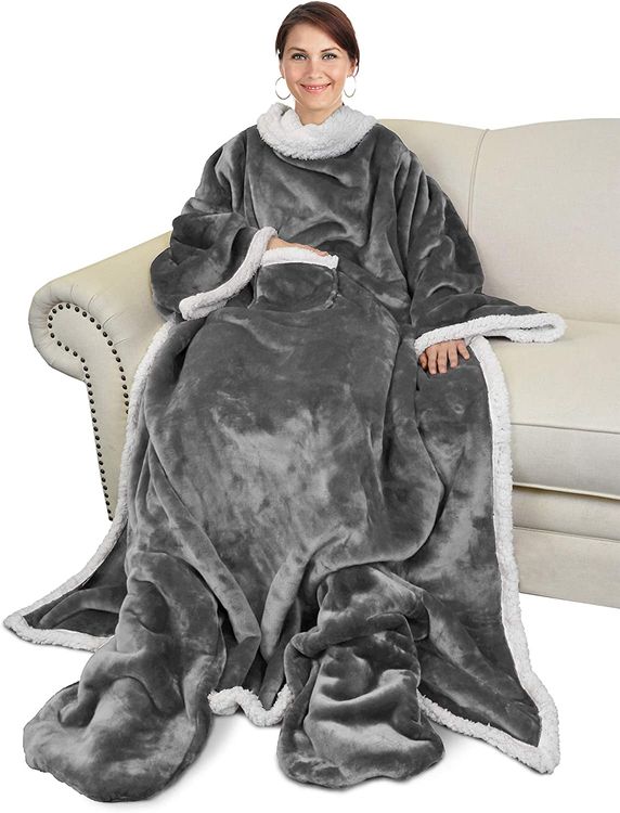 Catalonia Sherpa Wearable Blanket