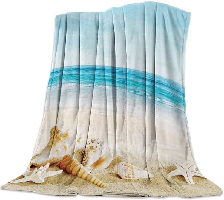 Starfish Seashell Blanket